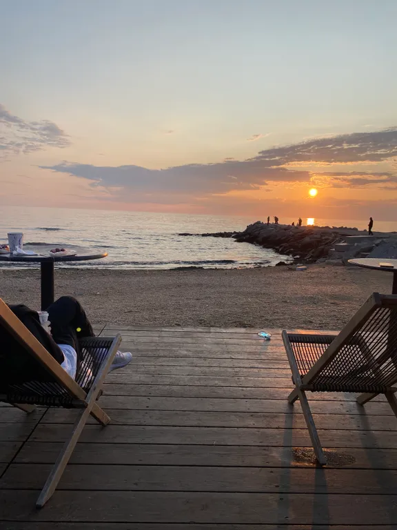 Уютная студия у моря