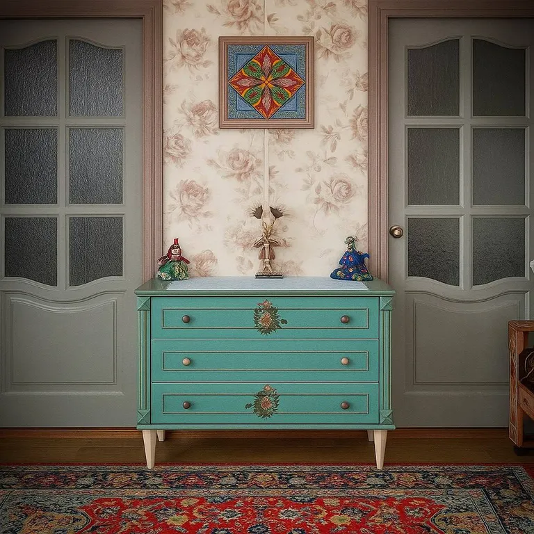 Сказочный домик в деревне