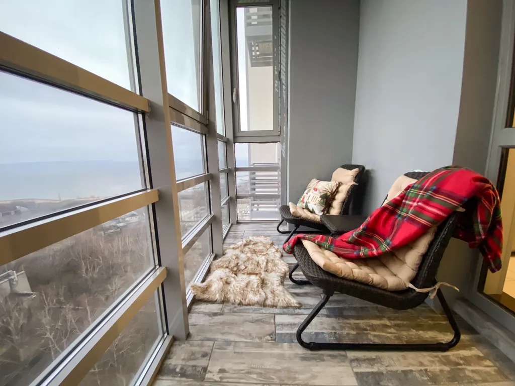 Апартамент с видом на Волгу