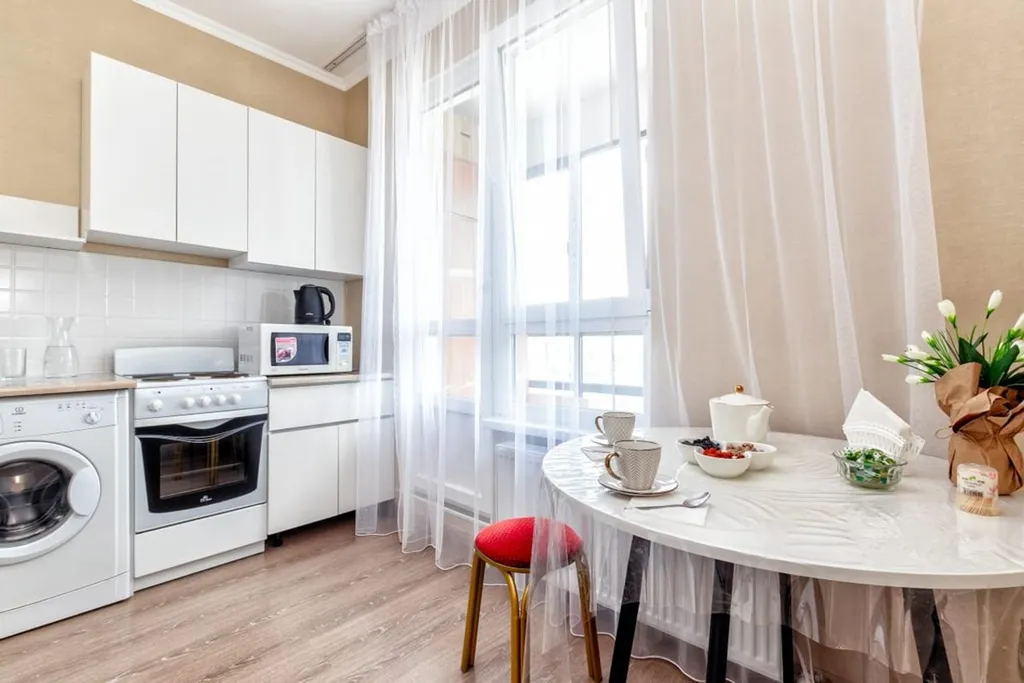 Светлая 1-комнатная квартира.