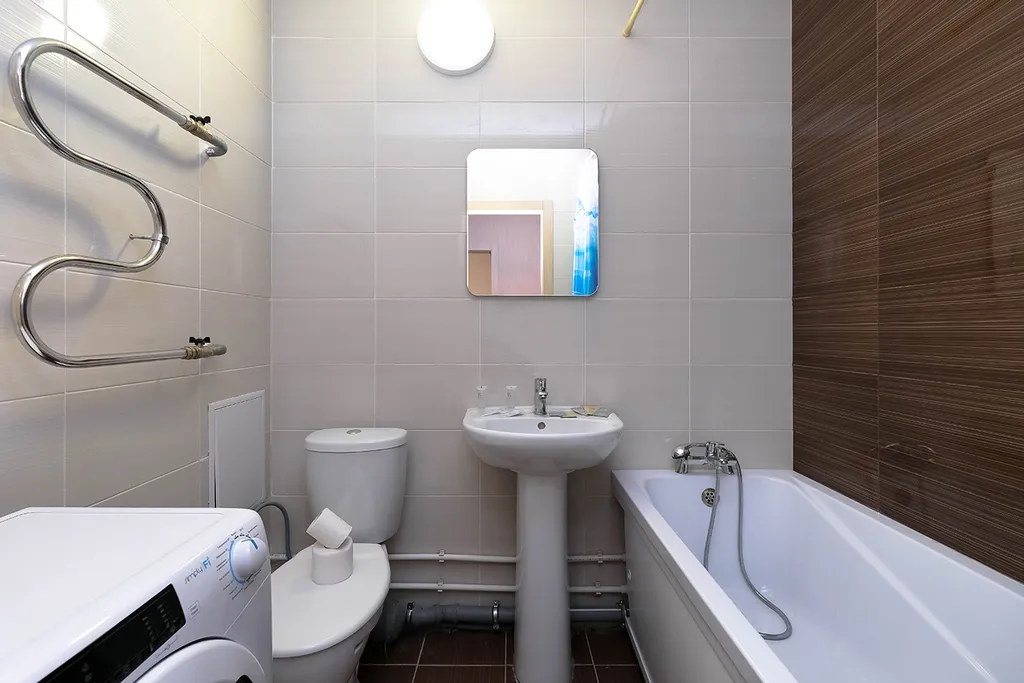 Студия для двоих, рядом с аэропортом, бесконтактное заселение