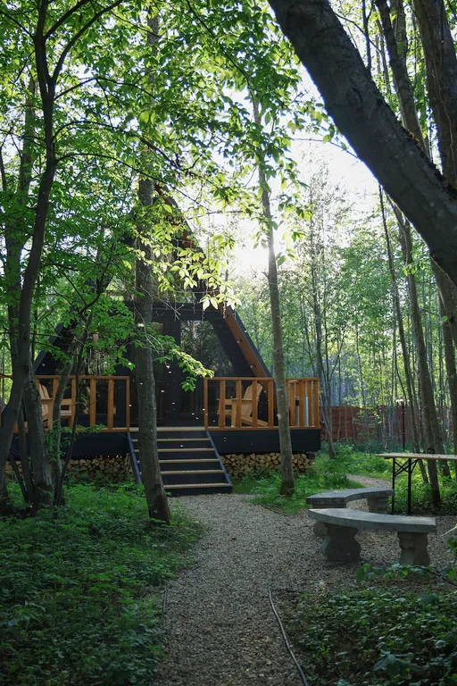 Дом River 6 (банный чан с видом на речку)