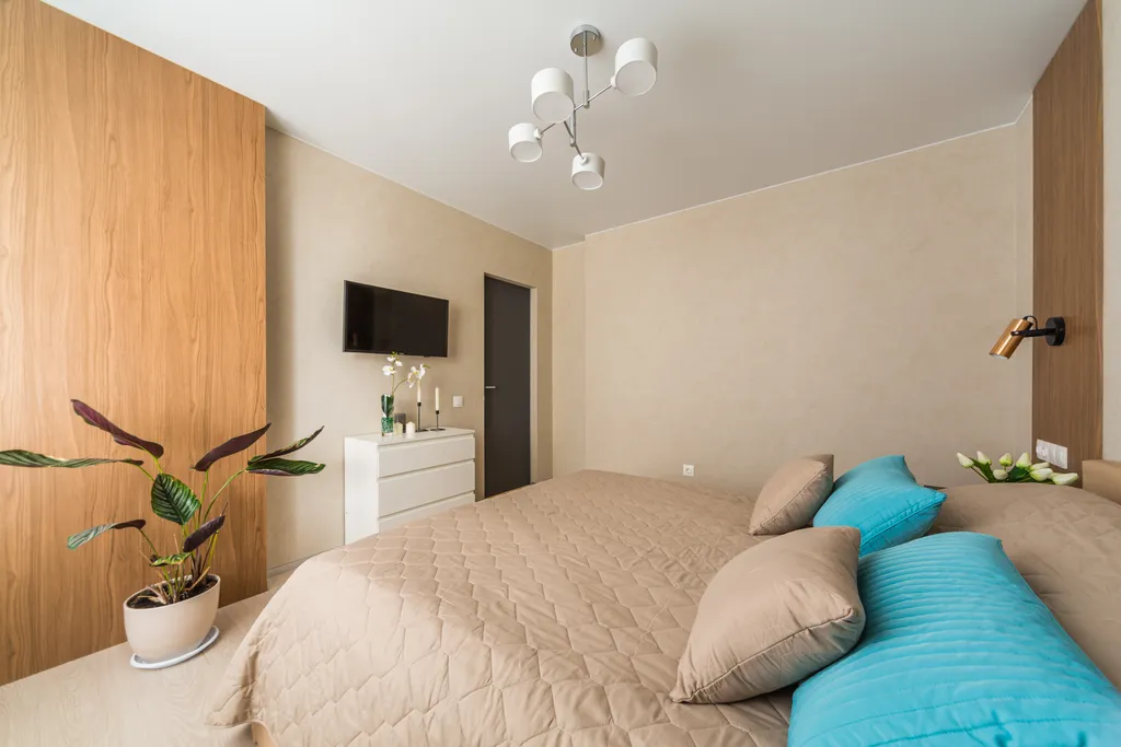 Просторная квартира с двумя спальнями в центре