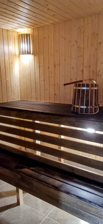 Дом афрейм с сауной