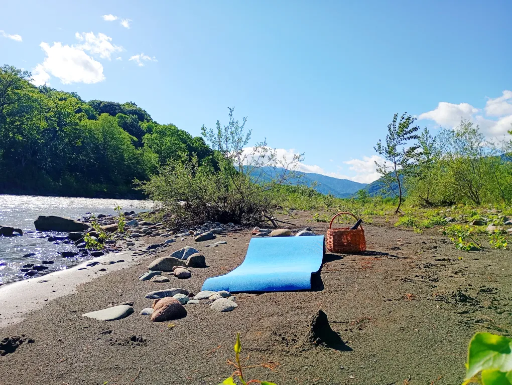 Эко-дом с видом на лес и горы