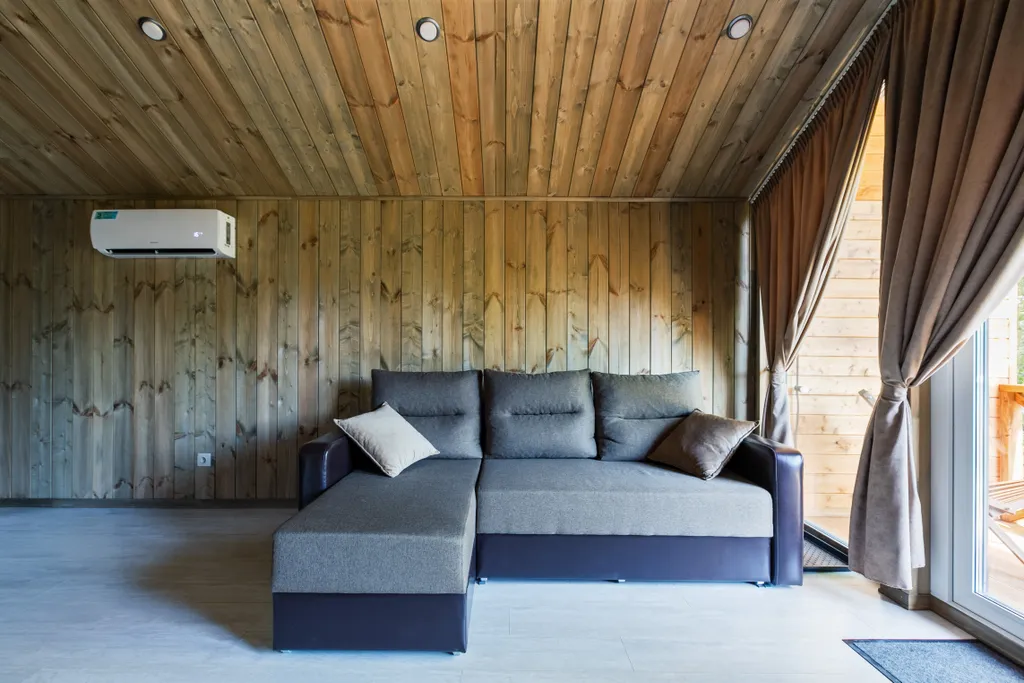 Барнхаус ВЕСНА с камином и баней