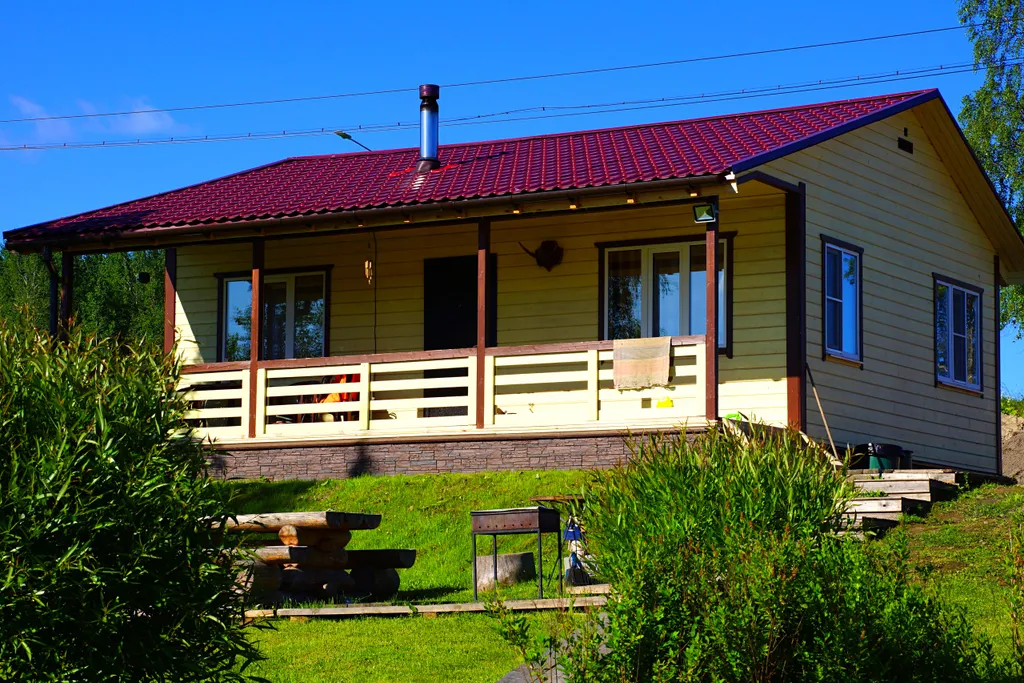 Дом с видом на озеро Паасо