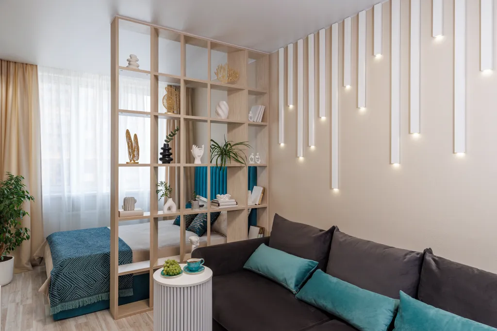 Квартира Дизайнерская квартира с камином и фитобочкой — Екатеринбург