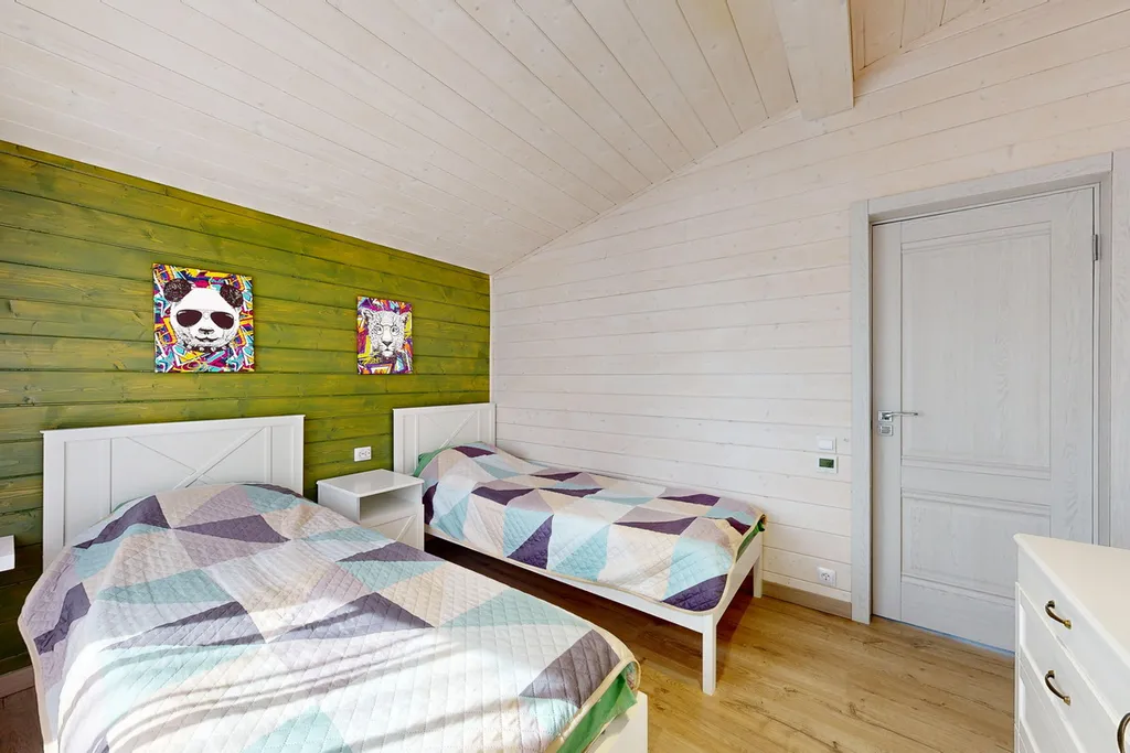 Дом с баней и чаном на участке 10 соток, Green island house