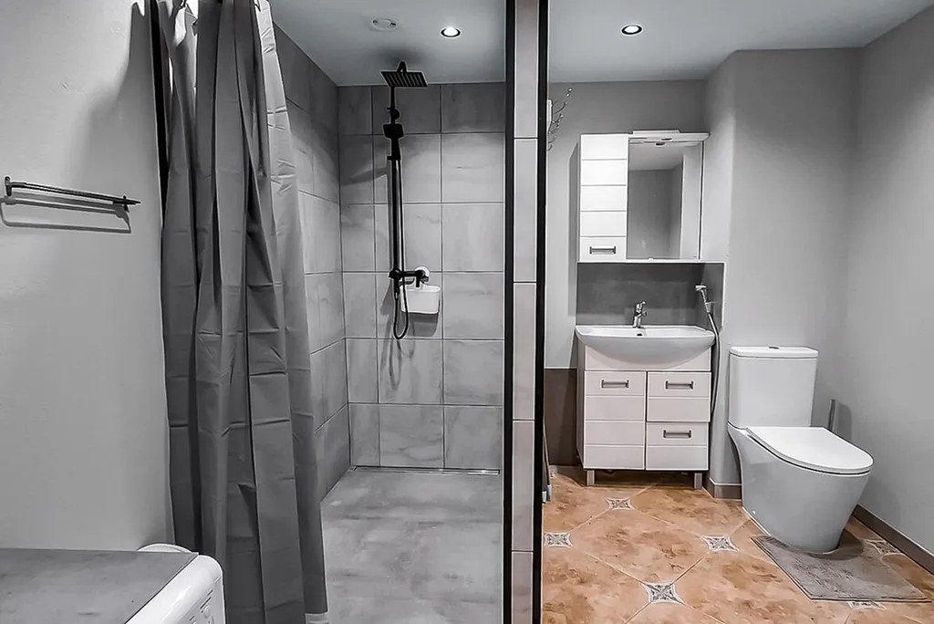 Mini с баней на дровах