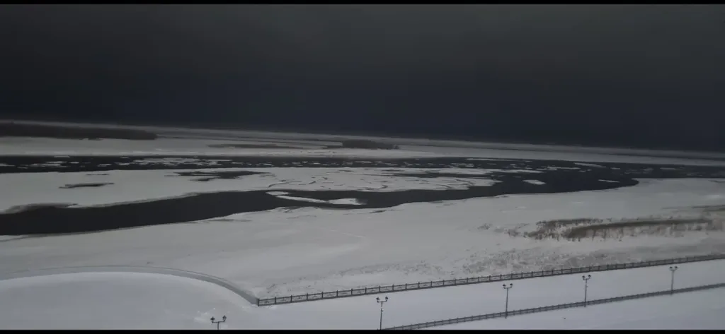 Квартира студия с видом на реку