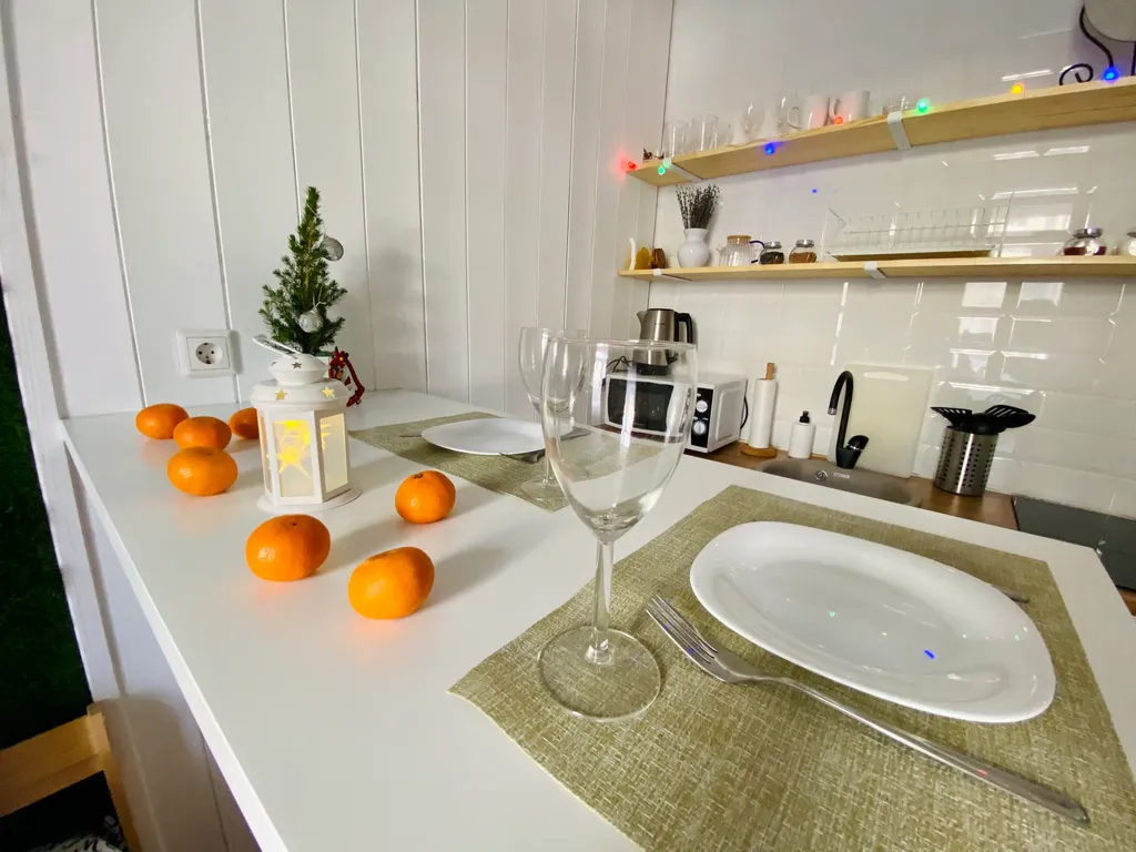 Уютная студия в стиле загородного дома