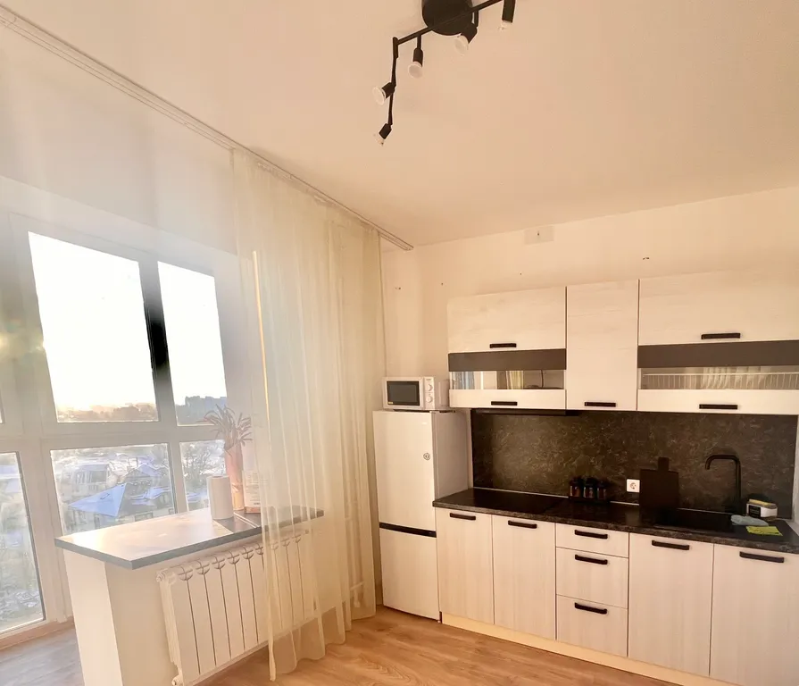 Панорамная квартира с видом на город