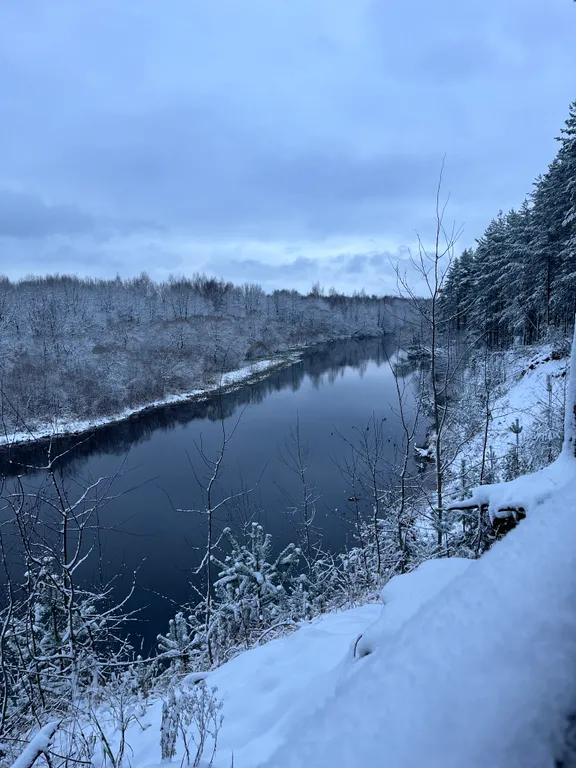Дом-баня на высоком берегу Березины