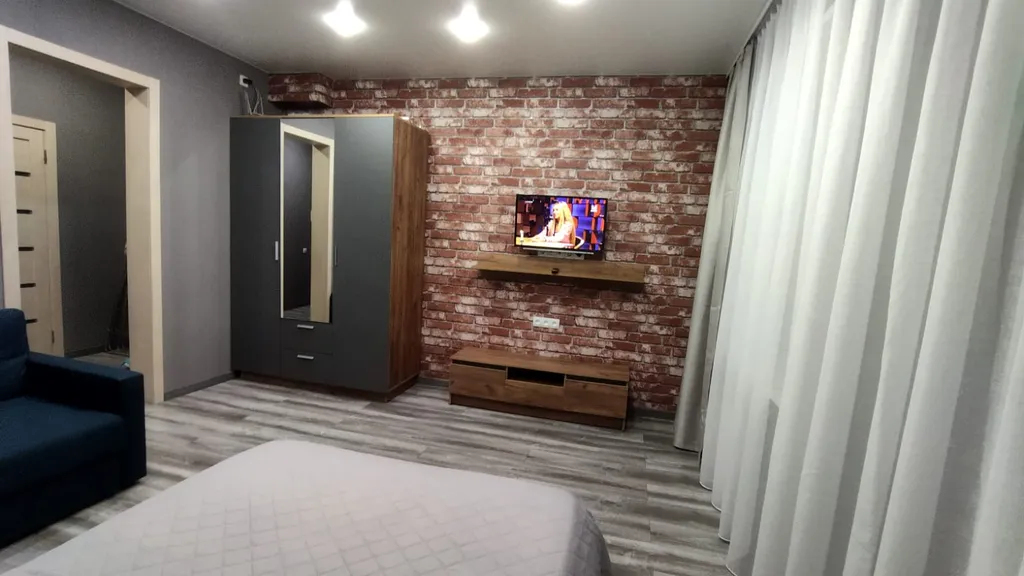 Уютная квартира рядом с парком с закрытой территорией