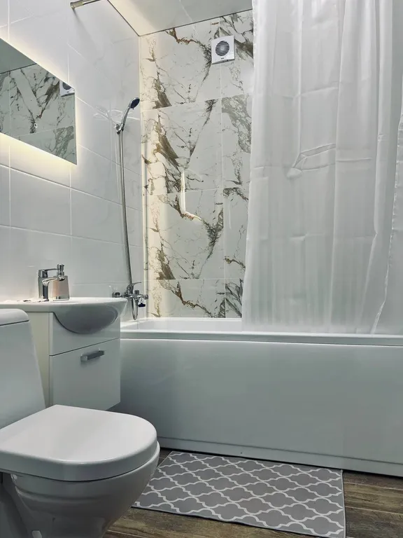 Уютная квартира с новым ремонтом и индивидуальным отоплением