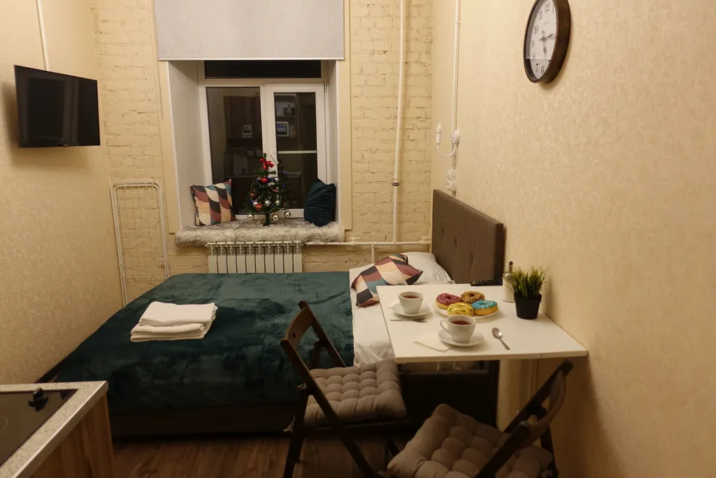 Квартира Квартира Студия на Петроградке — Санкт-Петербург