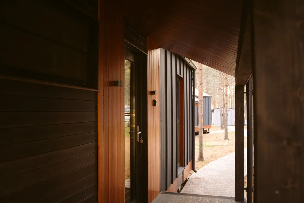 Дом Freya с камином