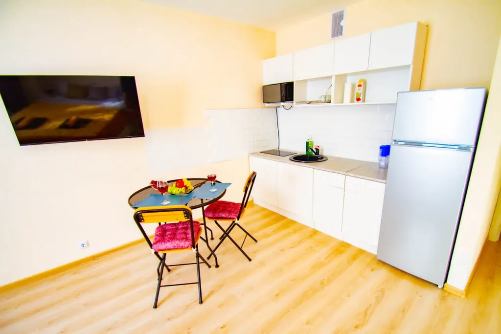 Уютная студия с красивым видом