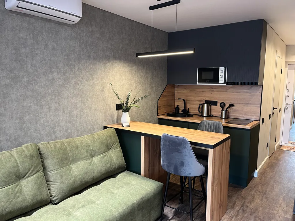 Квартира Квартира-студия с проектором в комплексе с бассейном — Ростов-на-Дону