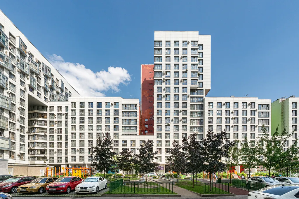 Большая евродвушка в центре