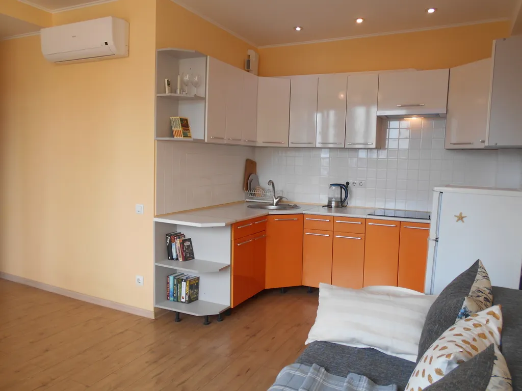 Квартира у пляжа Зеленый мыс с видом на море