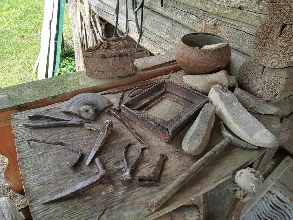 Дом с баней в деревне