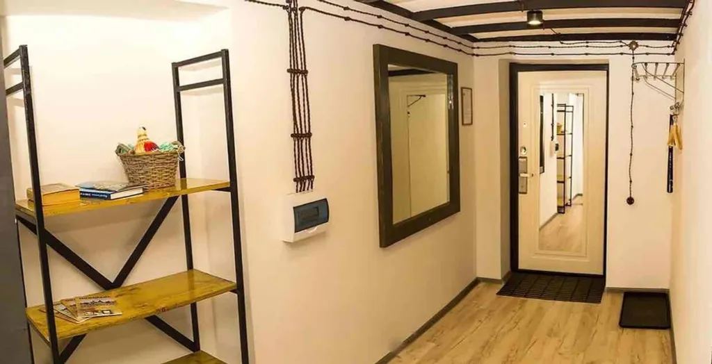 Двухуровневые апартаменты с отдельной спальней