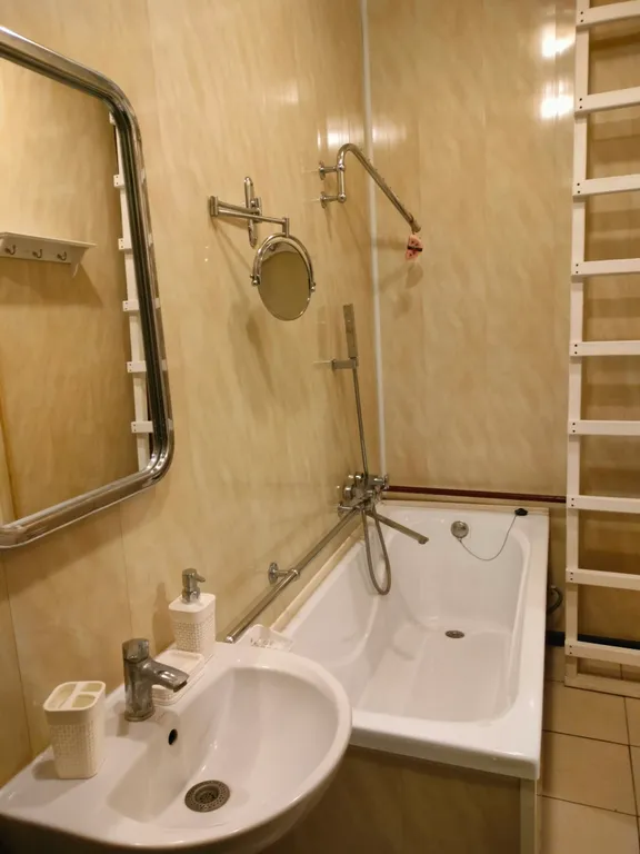 Двухэтажный дом Фахтверк в Мариенбурге