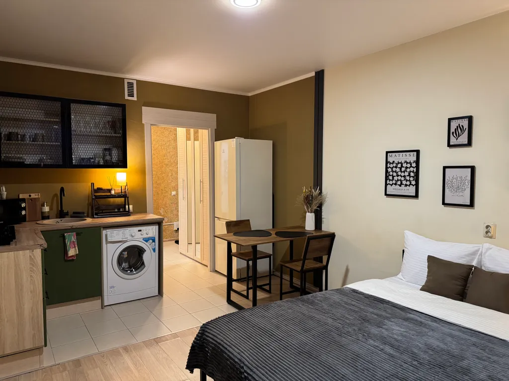 Квартира Квартира Стильная студия в ЖК Волга-Парк - Локомотив, ГУОР — Ярославль