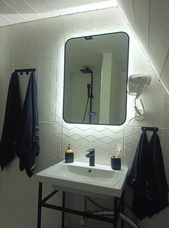 Дом в стиле A-frame рядом с озером в 30 минутах от Нижнего Новгорода