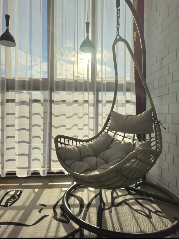 Комфортная 2‑комнатная квартира: свежий ремонт и вид на аквапарк — аренда посуточно в Мокшино