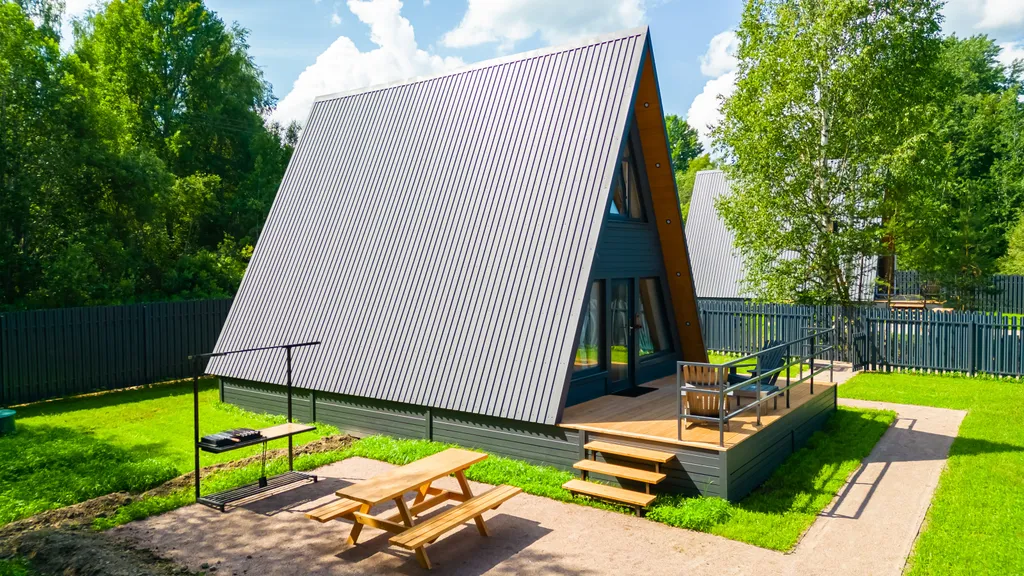 Коттедж Дом Eco на Красном озере — Коробицыно