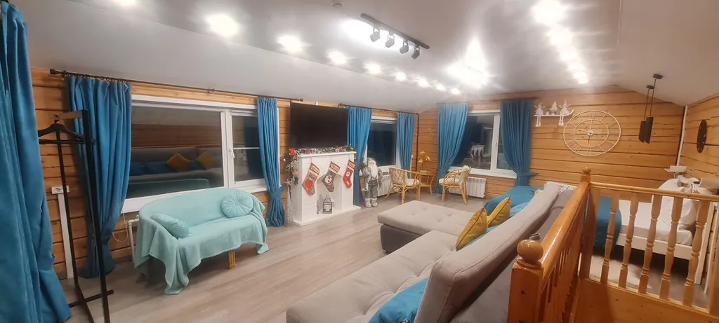 Коттедж ХоббитГеш уютный дом из бруса — Шерегеш