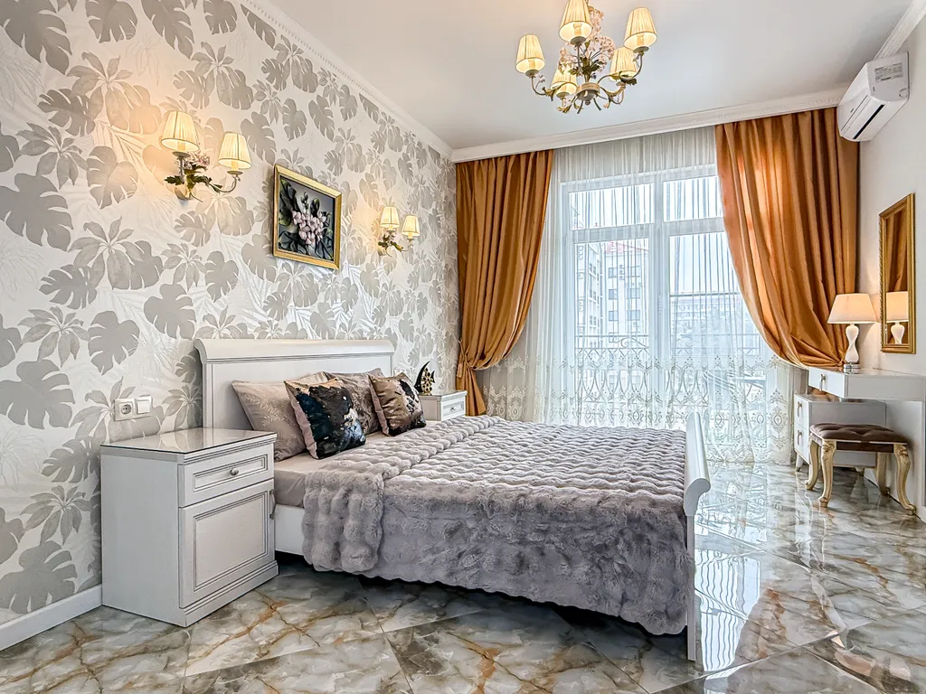 Квартира Квартира Апартамент с бассейном в 150 м от пляжа с видом на море — Геленджик