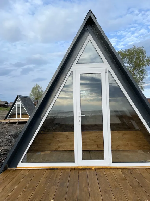 Коттедж Коттедж А-фрейм у озера — Шаблиш