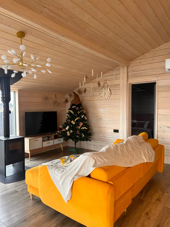 Туя пик Дом в Сорочанах с камином и баней на дровах