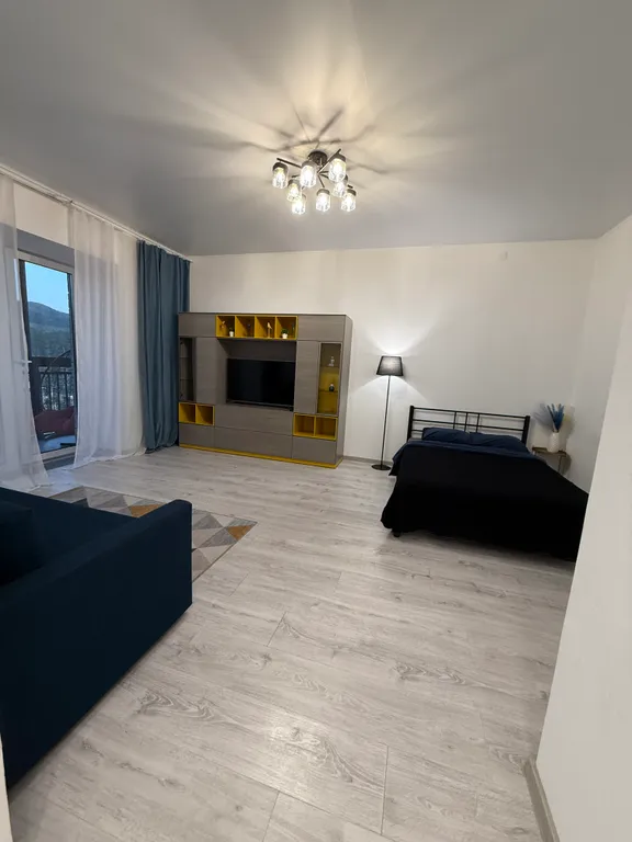 Крупногабаритная однокомнатная квартира в доме повышенной комфортности