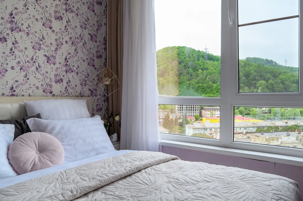 Уютная квартира с балконом и видом на горы, кватро 119