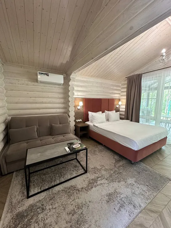 Двухместный эко дом с видом на лес