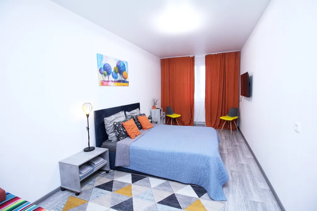 Современная, уютная однокомнатная квартира с видом на набережную