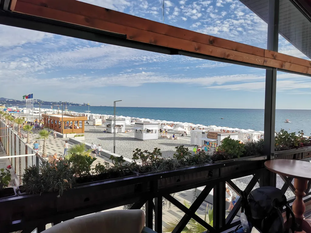 Уютная студия на море