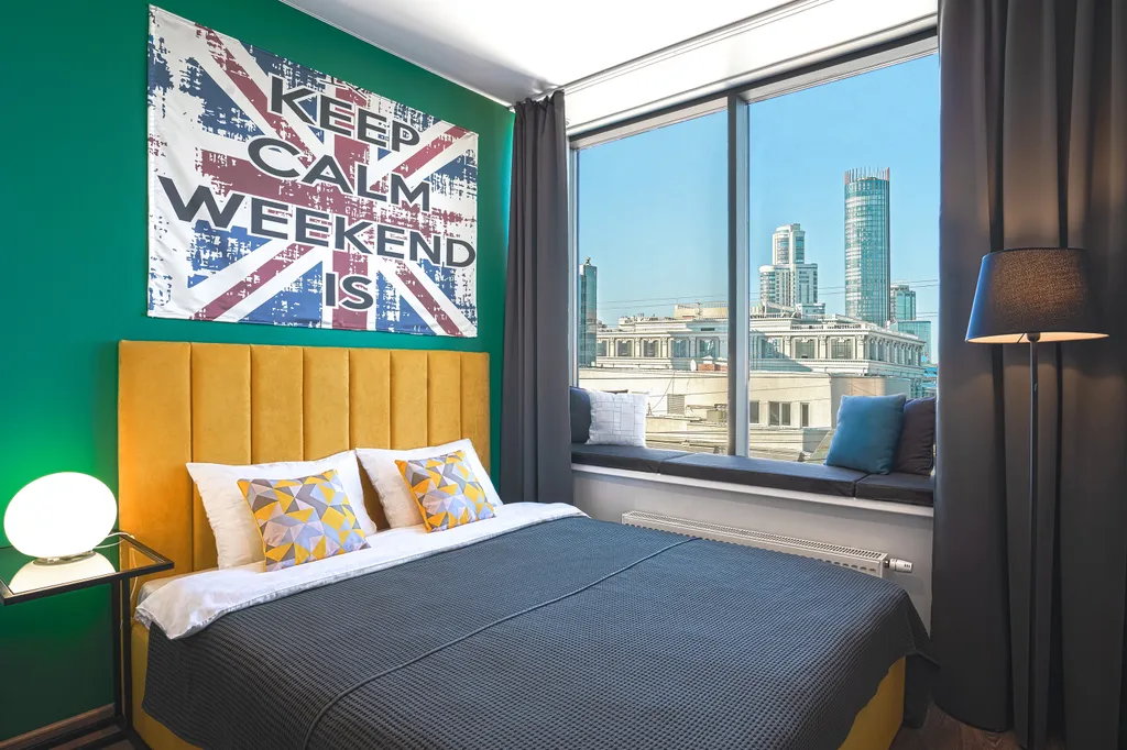 Квартира Дизайнерские апартаменты в центре с видом на город — Екатеринбург