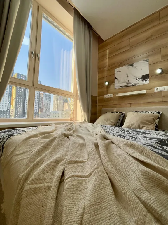 Квартира Стильная студия в современном ЖК — аренда посуточно в Москва