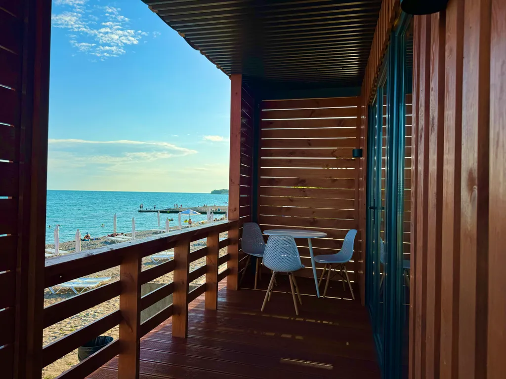 Дом на берегу моря Апартаменты с видом на море Номер с видом на море