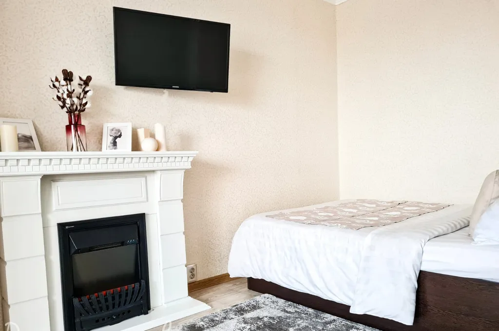 Квартира с камином в центре города