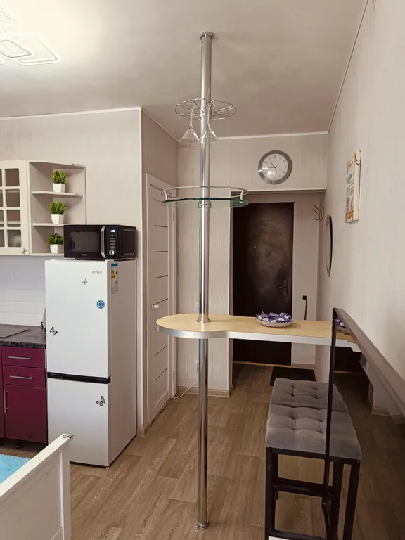 Уютная студия с балконом у Аграрного университета и метро