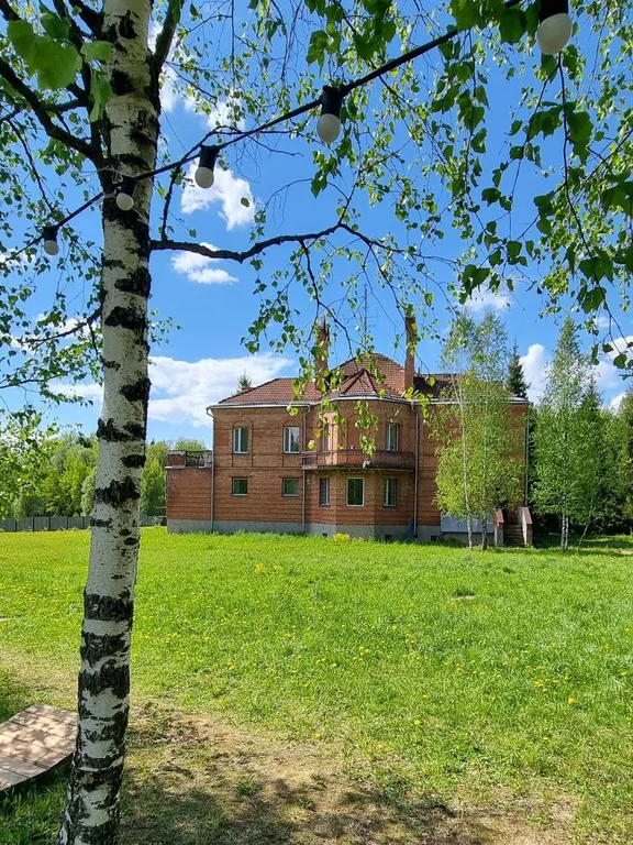 Коттедж у пруда в окружении леса