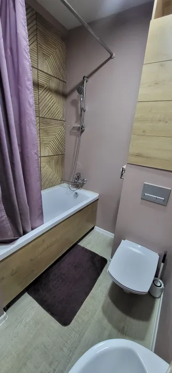 Уютная студия на  16 этаже с прекрасным видом на город