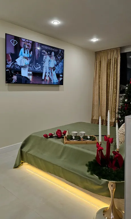 Vogue Аpartments Студия с камином